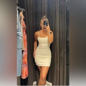 NEW‼️ ZARA COMBINATION SHORT DRESS SIZE XS